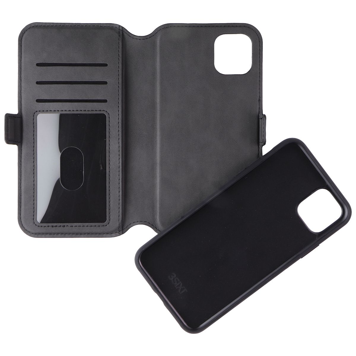 3SIXT NeoWallet Series Folio Case for Apple iPhone 11 Pro Max - Black Cell Phone - Cases, Covers & Skins 3SIXT - Simple Cell Bulk Wholesale Pricing - USA Seller