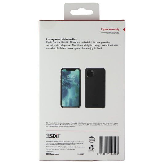 3SIXT Stratus Series Case for Apple iPhone 11 Pro Max - Black