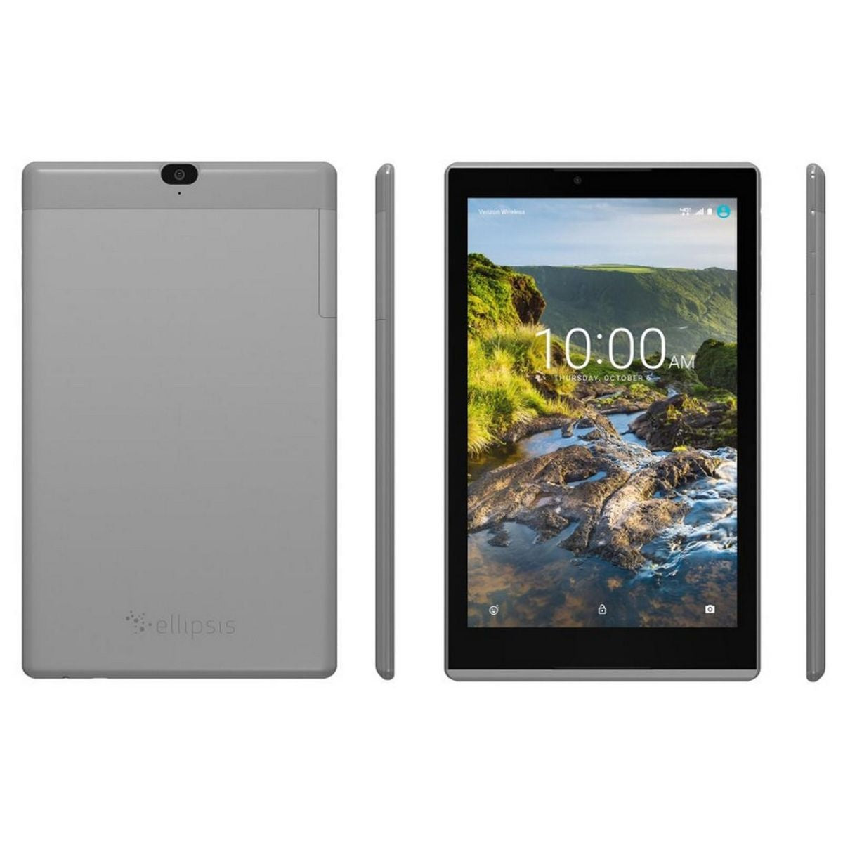 Verizon Ellipsis 8 HD 16GB Tablet (QTASUN1) - WiFi + Verizon - Gray iPads, Tablets & eBook Readers Verizon - Simple Cell Bulk Wholesale Pricing - USA Seller