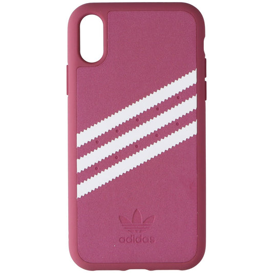 Adidas 3-Stripes Snap Case for Apple iPhone XR - Pink / White Cell Phone - Cases, Covers & Skins Adidas - Simple Cell Bulk Wholesale Pricing - USA Seller