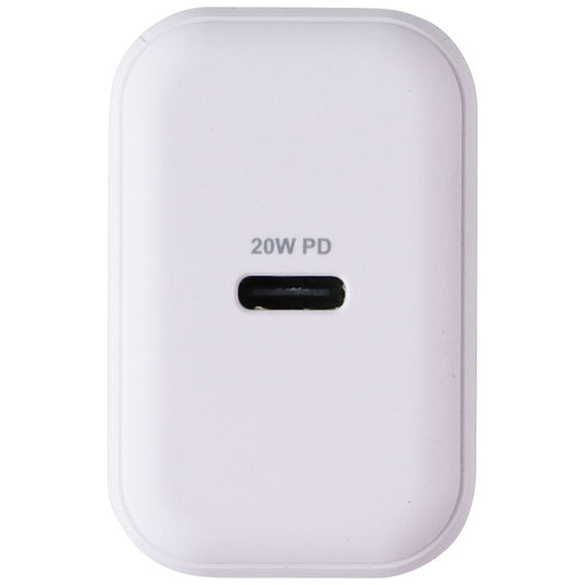 AIRDISTINC 20-Watt 5V/3A Single Port USB-C Wall Charger - White (HYP-20PD-3000)