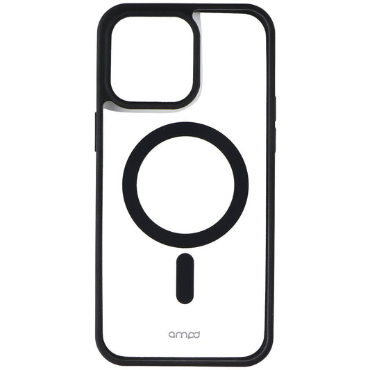 AMPD Impact Drop Series Case for MagSafe for iPhone 15 Pro Max - Clear/Black Cell Phone - Cases, Covers & Skins Ampd - Simple Cell Bulk Wholesale Pricing - USA Seller