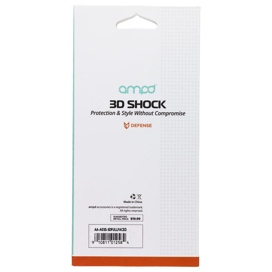 Ampd 3D Shock Proof Tempered Glass for Samsung Galaxy A03s - Clear Cell Phone - Screen Protectors Ampd - Simple Cell Bulk Wholesale Pricing - USA Seller