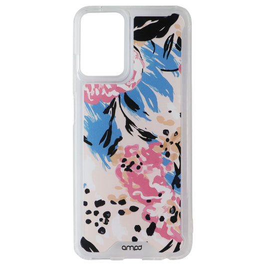 AMPD TRND Design Series HD Print Case for Motorola Moto G 5G 2024 - Blue Floral Cell Phone - Cases, Covers & Skins Ampd - Simple Cell Bulk Wholesale Pricing - USA Seller