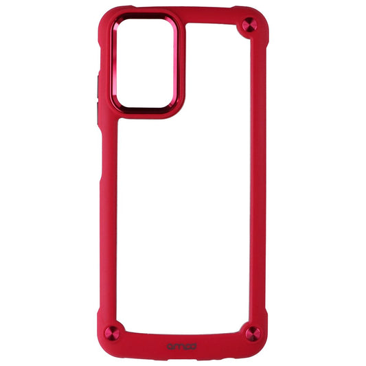 AMPD DuraBump Impact Drop Series Case for Motorola Moto G 5G (2024) - Red/Clear Cell Phone - Cases, Covers & Skins Ampd - Simple Cell Bulk Wholesale Pricing - USA Seller