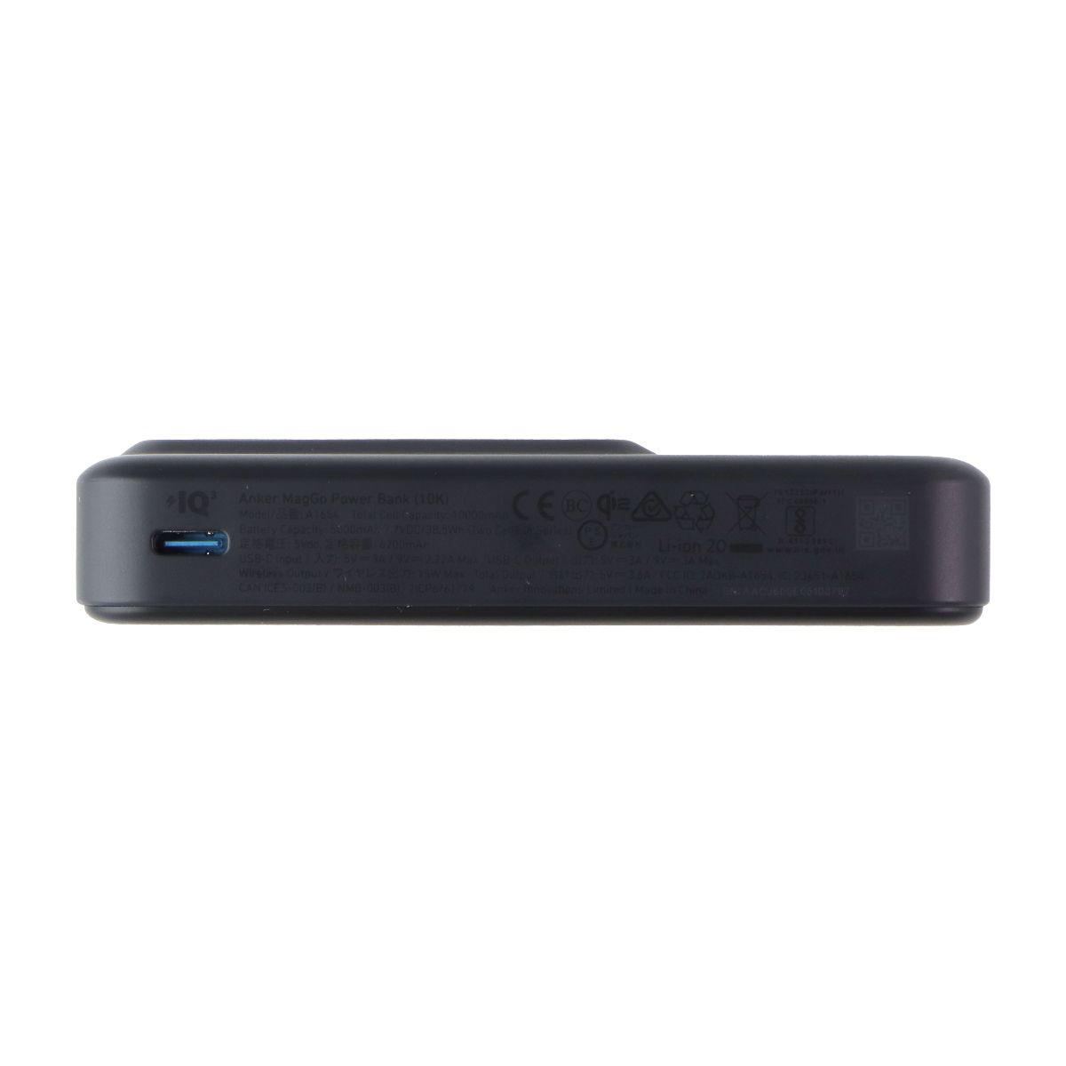 Anker (10000mAh) 15W Magnetic Charging Qi2 MagGo Power Bank - Black (A1654H11-1) Cell Phone - Chargers & Cradles Anker - Simple Cell Bulk Wholesale Pricing - USA Seller