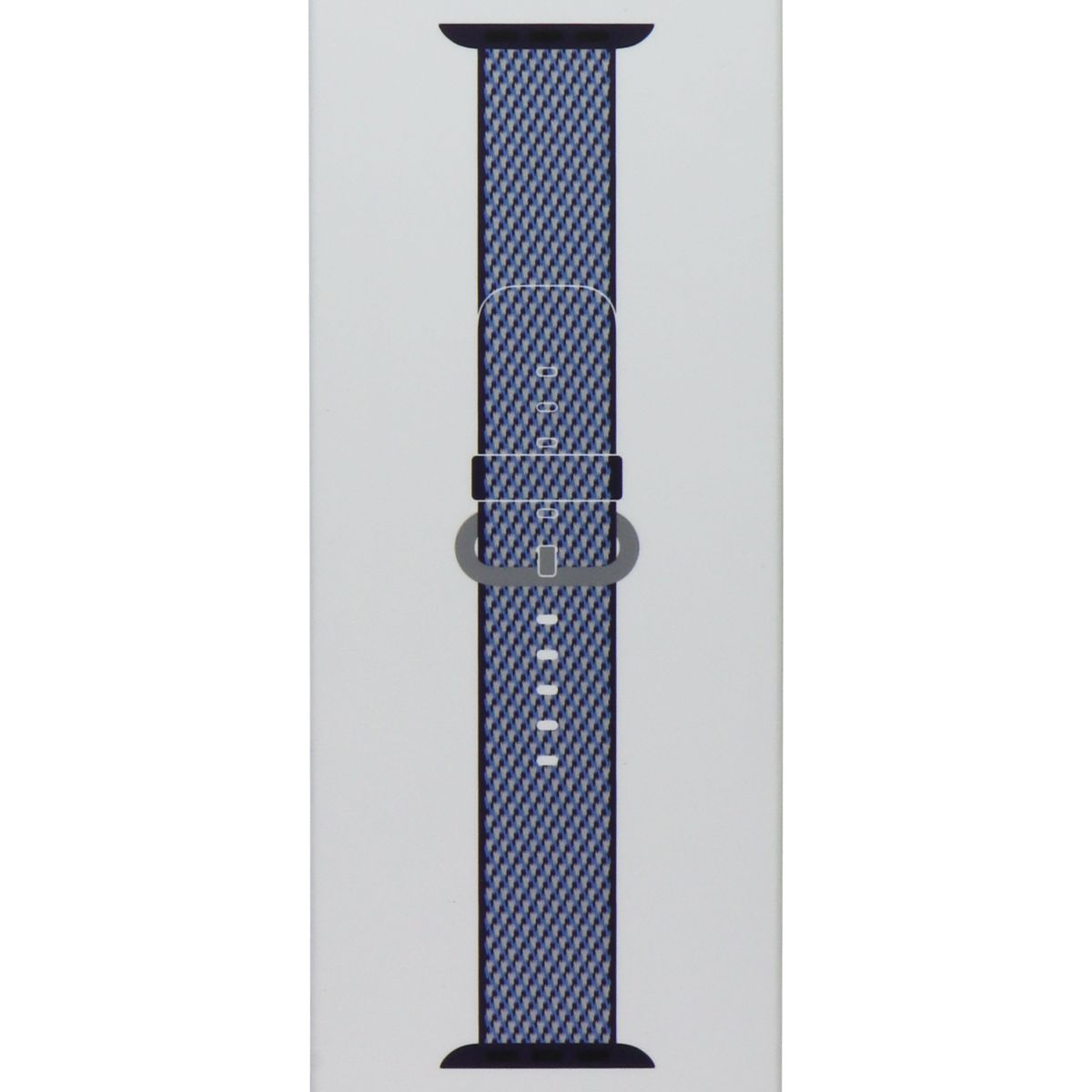 Apple (38mm) Watch Woven Nylon Band for Apple Watch 41/40/38mm - Midnight Blue Smart Watch Accessories - Watch Bands Apple - Simple Cell Bulk Wholesale Pricing - USA Seller