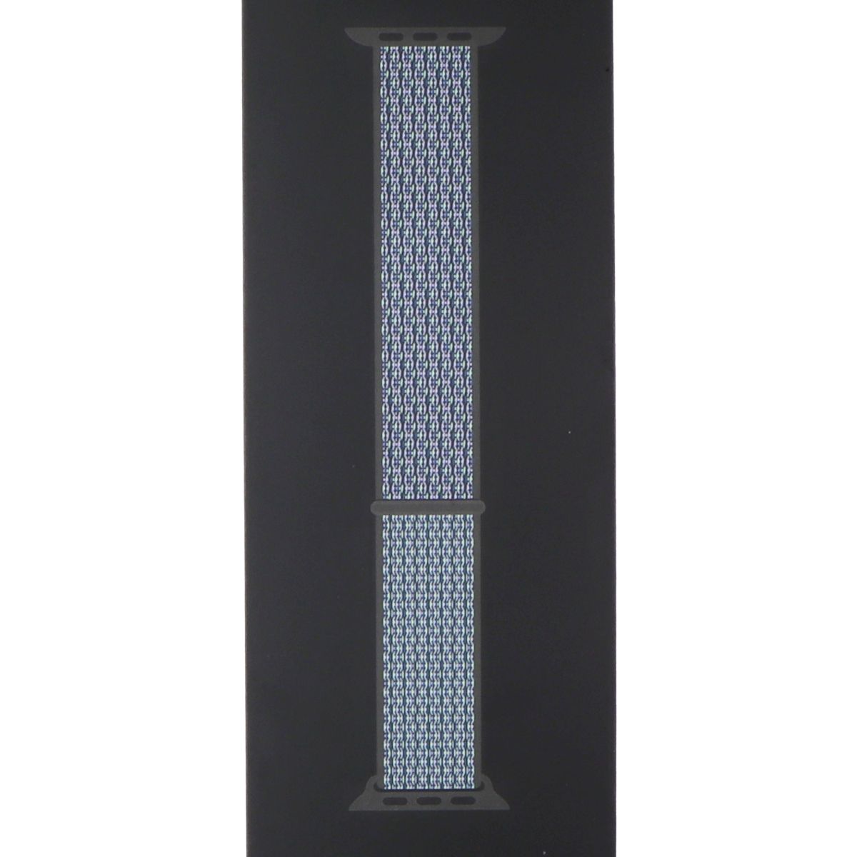 Apple 44mm Nike Sport Loop for Apple Watch 49/46/45/44mm - World Indigo / Lime Smart Watch Accessories - Watch Bands Apple - Simple Cell Bulk Wholesale Pricing - USA Seller