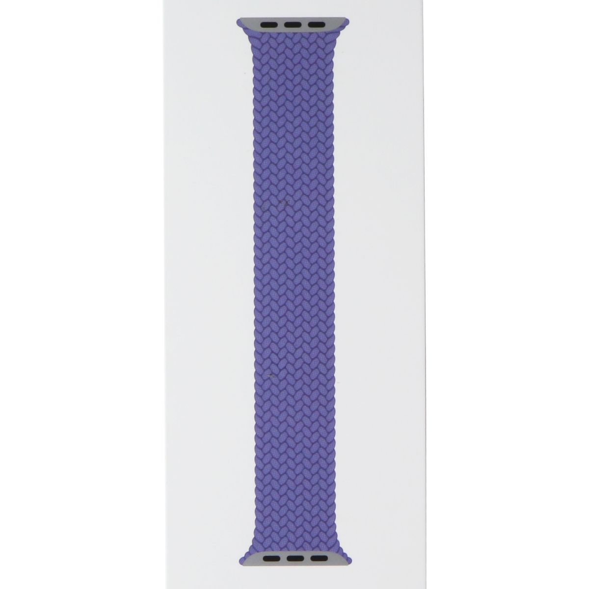 Apple 41mm Braided Solo Loop for Apple Watch 42/41/40mm - Lavender / Size 5 Smart Watch Accessories - Watch Bands Apple - Simple Cell Bulk Wholesale Pricing - USA Seller