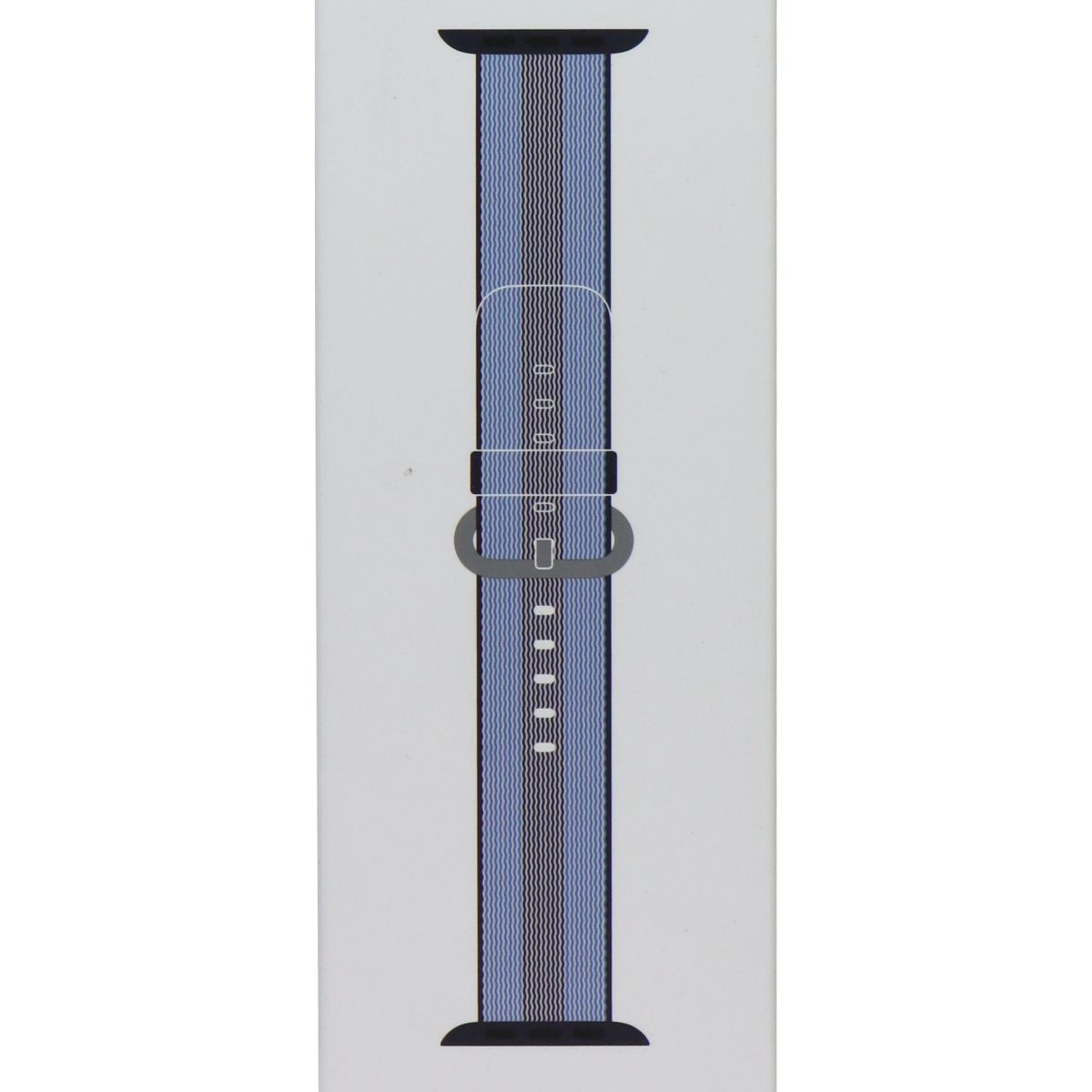 Apple 42mm Woven Nylon Band for Apple Watch 45/44/42mm - Midnight Blue Smart Watch Accessories - Watch Bands Apple - Simple Cell Bulk Wholesale Pricing - USA Seller