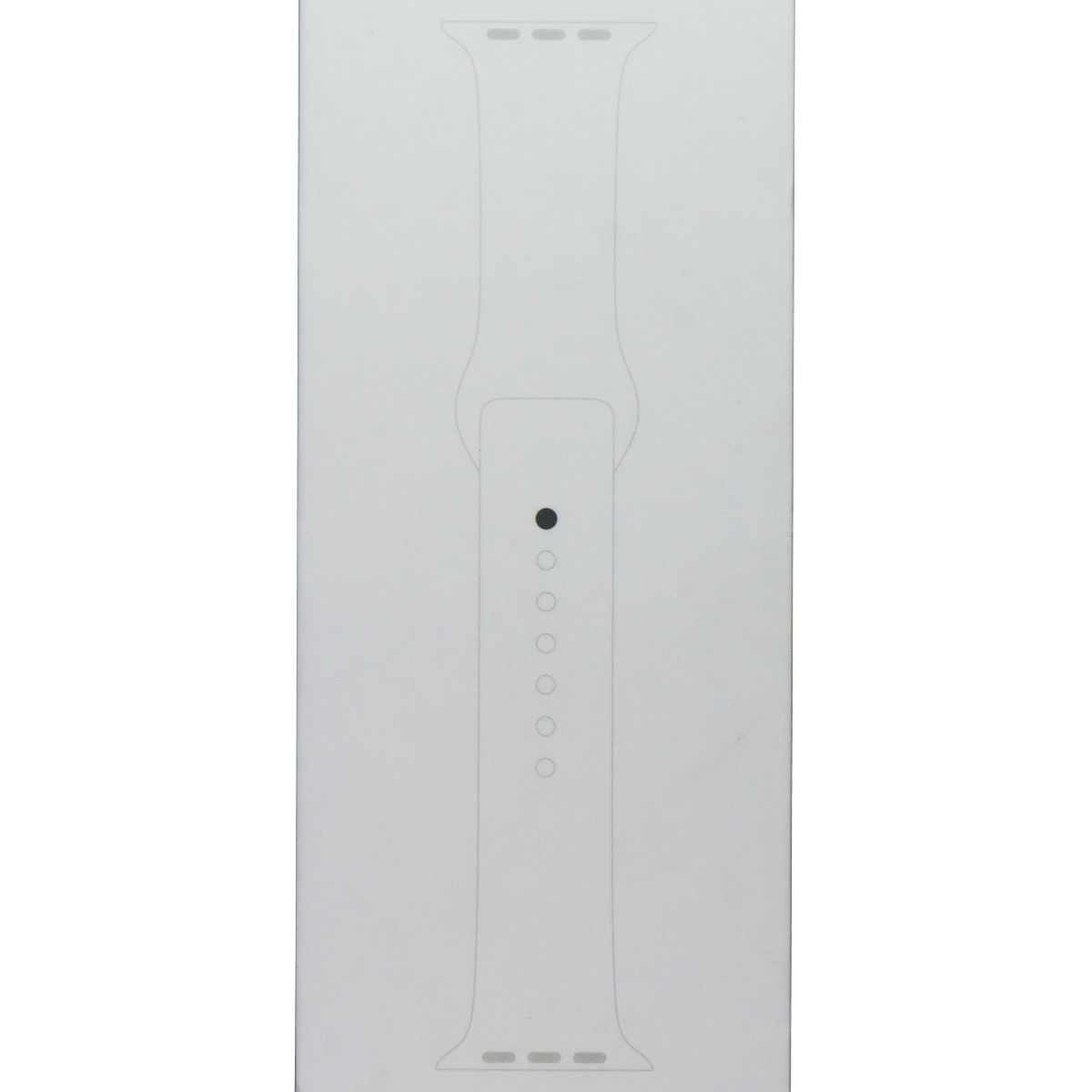 Apple 44mm Sport Band for Apple Watch (44 & 42mm Cases) Any Series - White Smart Watch Accessories - Watch Bands Apple - Simple Cell Bulk Wholesale Pricing - USA Seller