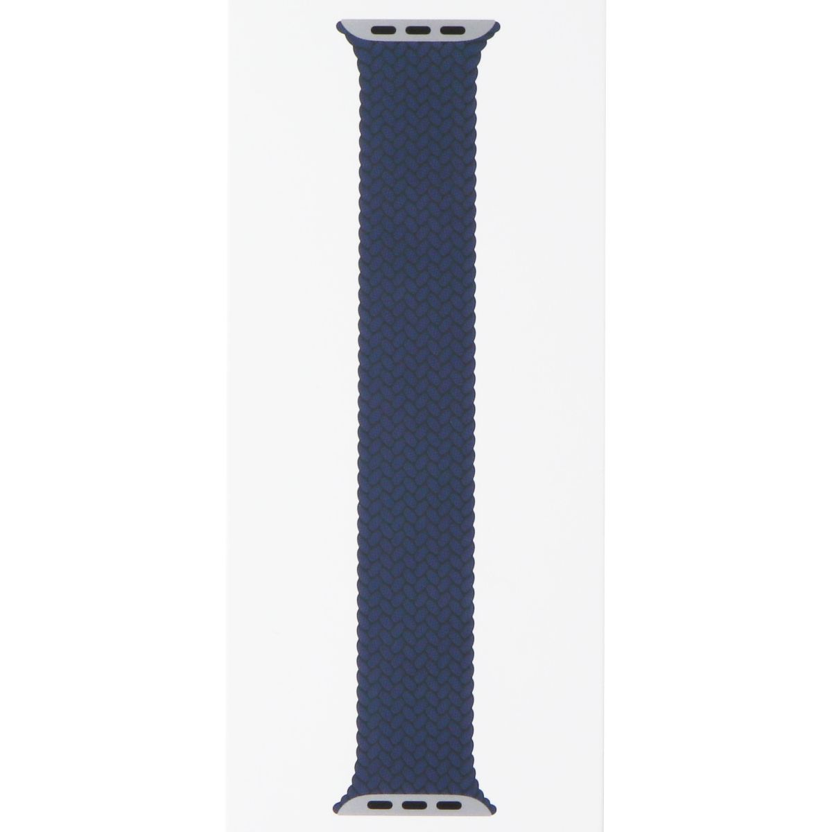 Apple 45mm Braided Solo Loop for Apple Watch 49/46/45/44mm - Abyss Blue/Size 8 Smart Watch Accessories - Watch Bands Apple - Simple Cell Bulk Wholesale Pricing - USA Seller