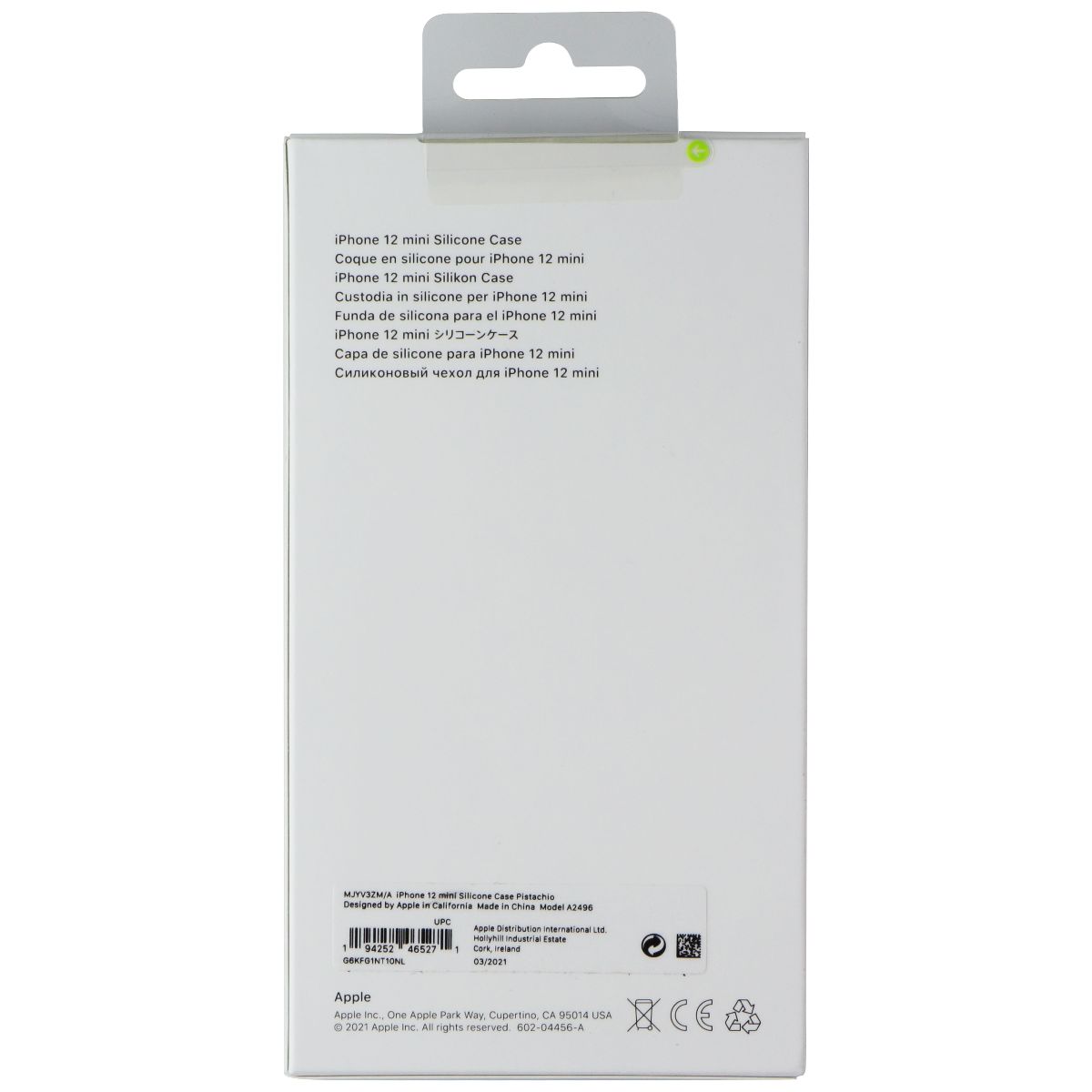Apple Silicone Case for MagSafe for iPhone 12 mini - Pistachio Cell Phone - Cases, Covers & Skins Apple - Simple Cell Bulk Wholesale Pricing - USA Seller