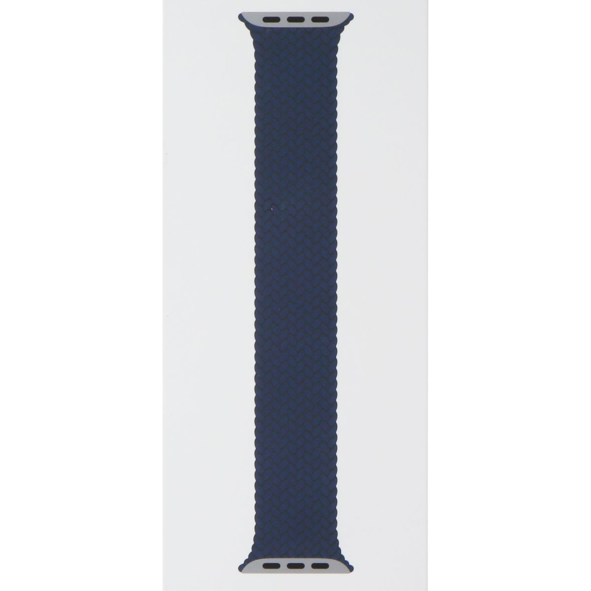 Apple 45mm Braided Solo Loop for Apple Watch 49/46/45/44mm - Abyss Blue/Size 11 Smart Watch Accessories - Watch Bands Apple - Simple Cell Bulk Wholesale Pricing - USA Seller