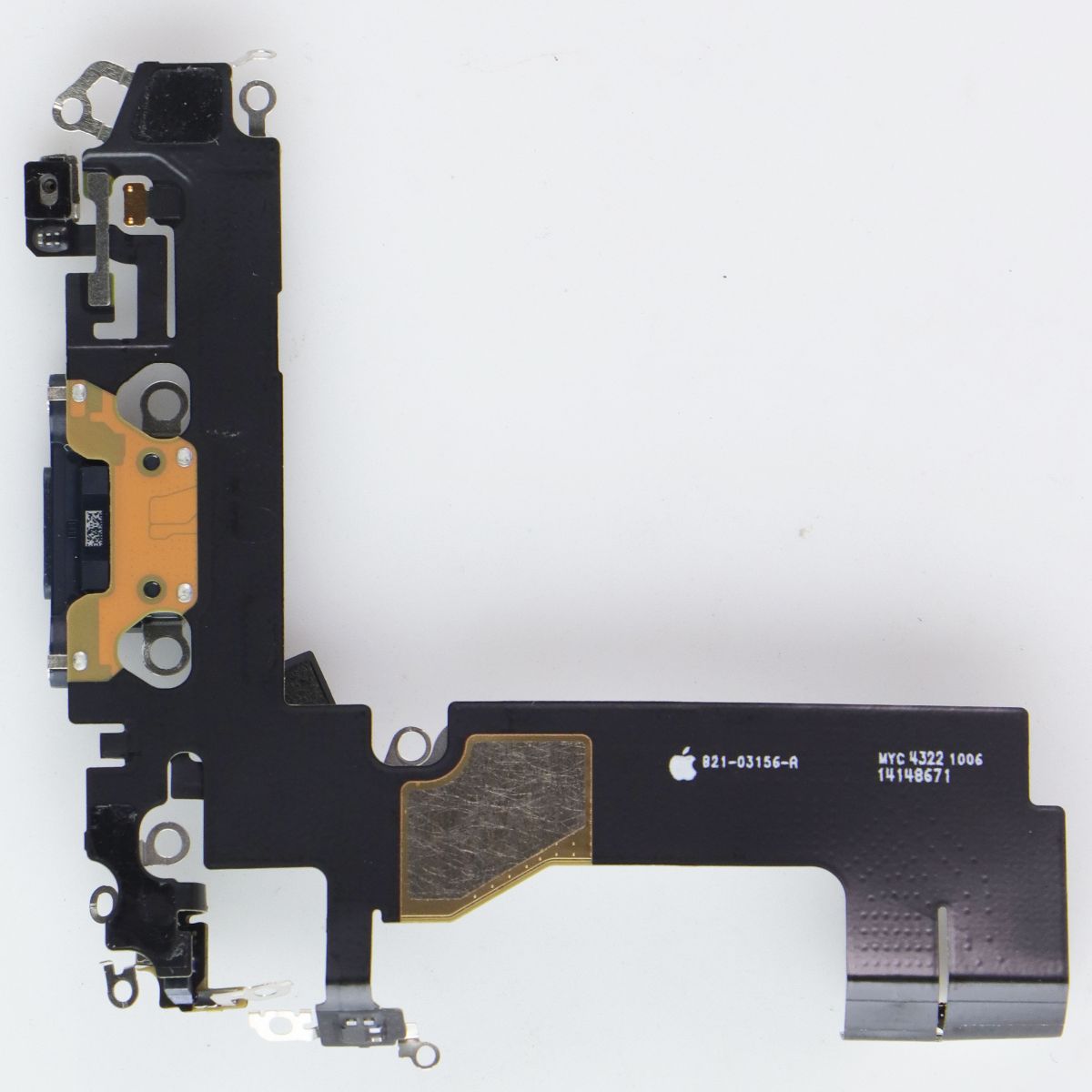 Repair Part - OEM Pull Charge Port for iPhone 13 Mini - Midnight Cell Phone - Replacement Parts & Tools Apple - Simple Cell Bulk Wholesale Pricing - USA Seller