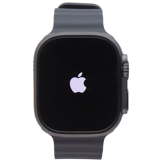 Apple Watch Ultra 3 (GPS + LTE) A3281 49mm - Black Titanium/Black Ocean Band Smart Watches Apple - Simple Cell Bulk Wholesale Pricing - USA Seller
