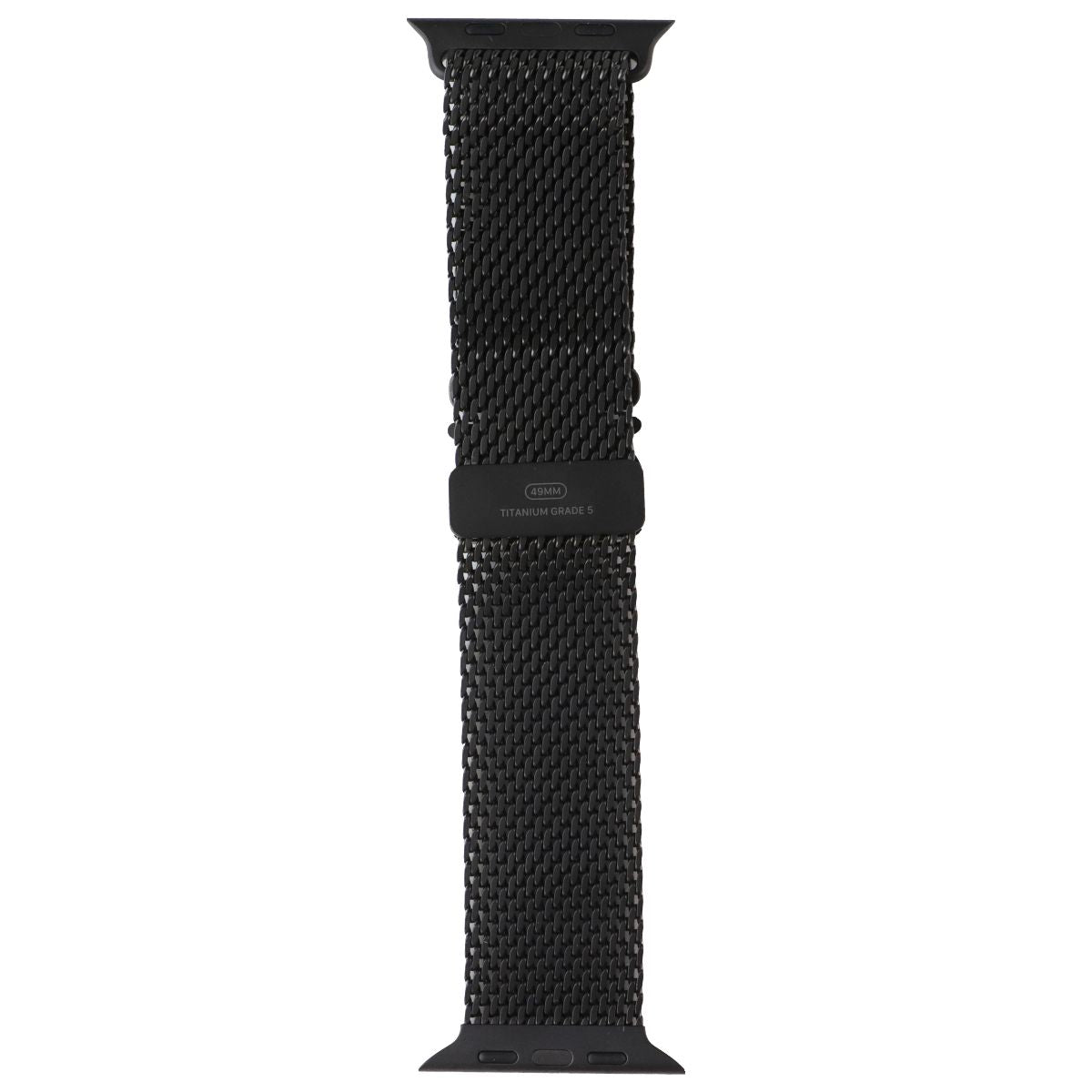 Apple Watch Band - Milanese Loop (49mm) - Black - Small Smart Watch Accessories - Watch Bands Apple - Simple Cell Bulk Wholesale Pricing - USA Seller