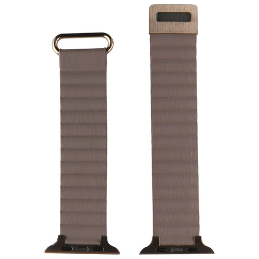 Posh Tech Apple Watch Replacement Dakota Leather Band for 42/44/45/49mm - Khaki Smart Watch Accessories - Watch Bands Posh Tech - Simple Cell Bulk Wholesale Pricing - USA Seller