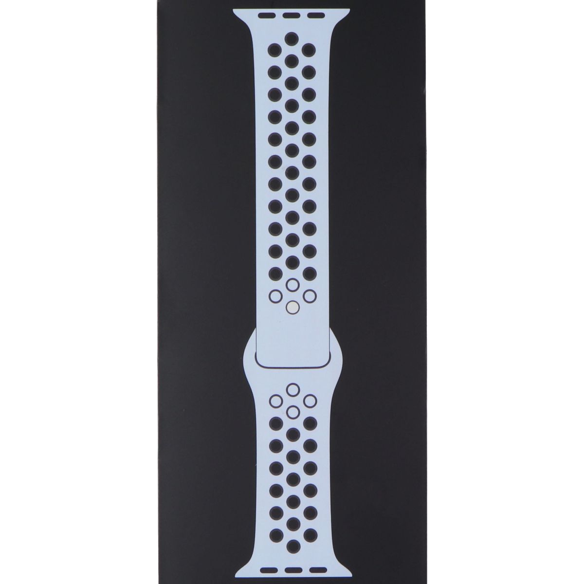 Apple 44mm Nike Sport Band for Apple Watch 49/46/45/44mm - Obsidian Mist/Black Smart Watch Accessories - Watch Bands Apple - Simple Cell Bulk Wholesale Pricing - USA Seller