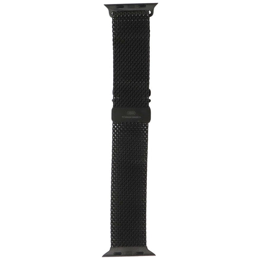 Apple Titanium Milanese Loop for Apple Watch Ultra Series (49mm/L) - Black Smart Watch Accessories - Watch Bands Apple - Simple Cell Bulk Wholesale Pricing - USA Seller