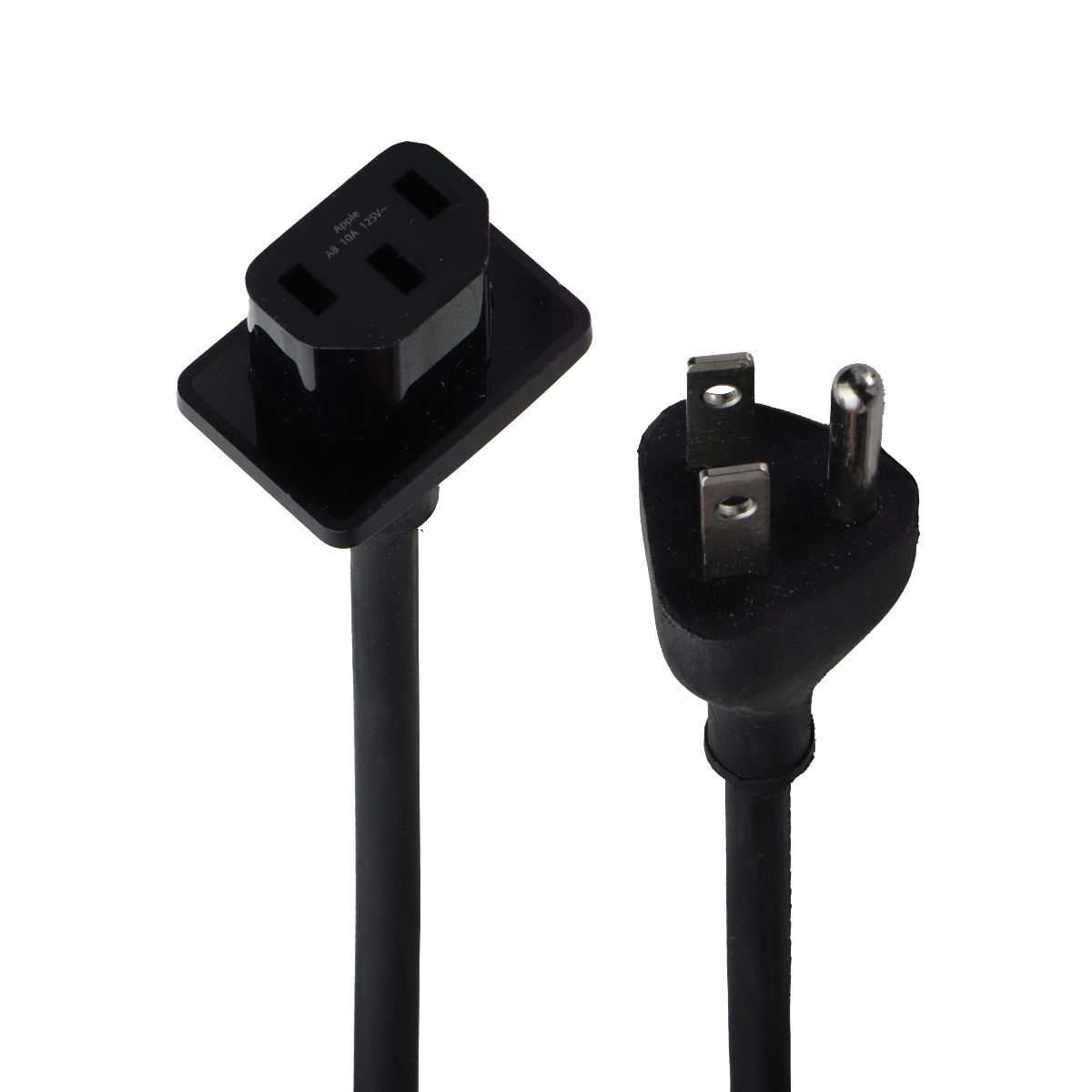 Apple (125V/10A) 3-Prong Power Cord (01 622-0509) - Black Computer/Network - Power Cables & Connectors Apple - Simple Cell Bulk Wholesale Pricing - USA Seller