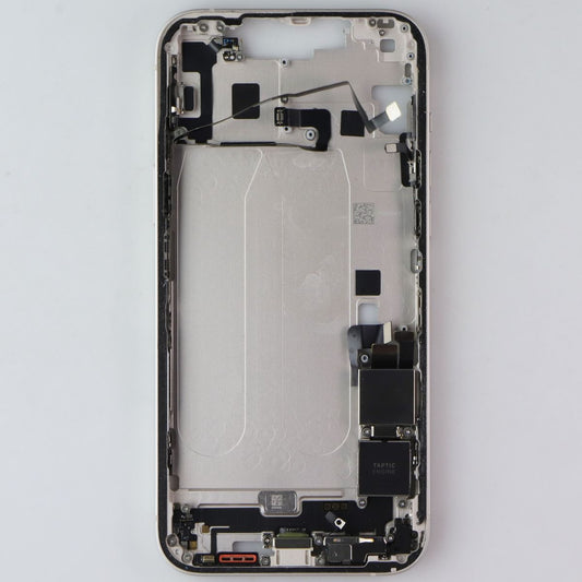 Repair Part OEM Pull Mid Frame Housing for Apple iPhone 14 Plus - Starlight Cell Phone - Replacement Parts & Tools Apple - Simple Cell Bulk Wholesale Pricing - USA Seller