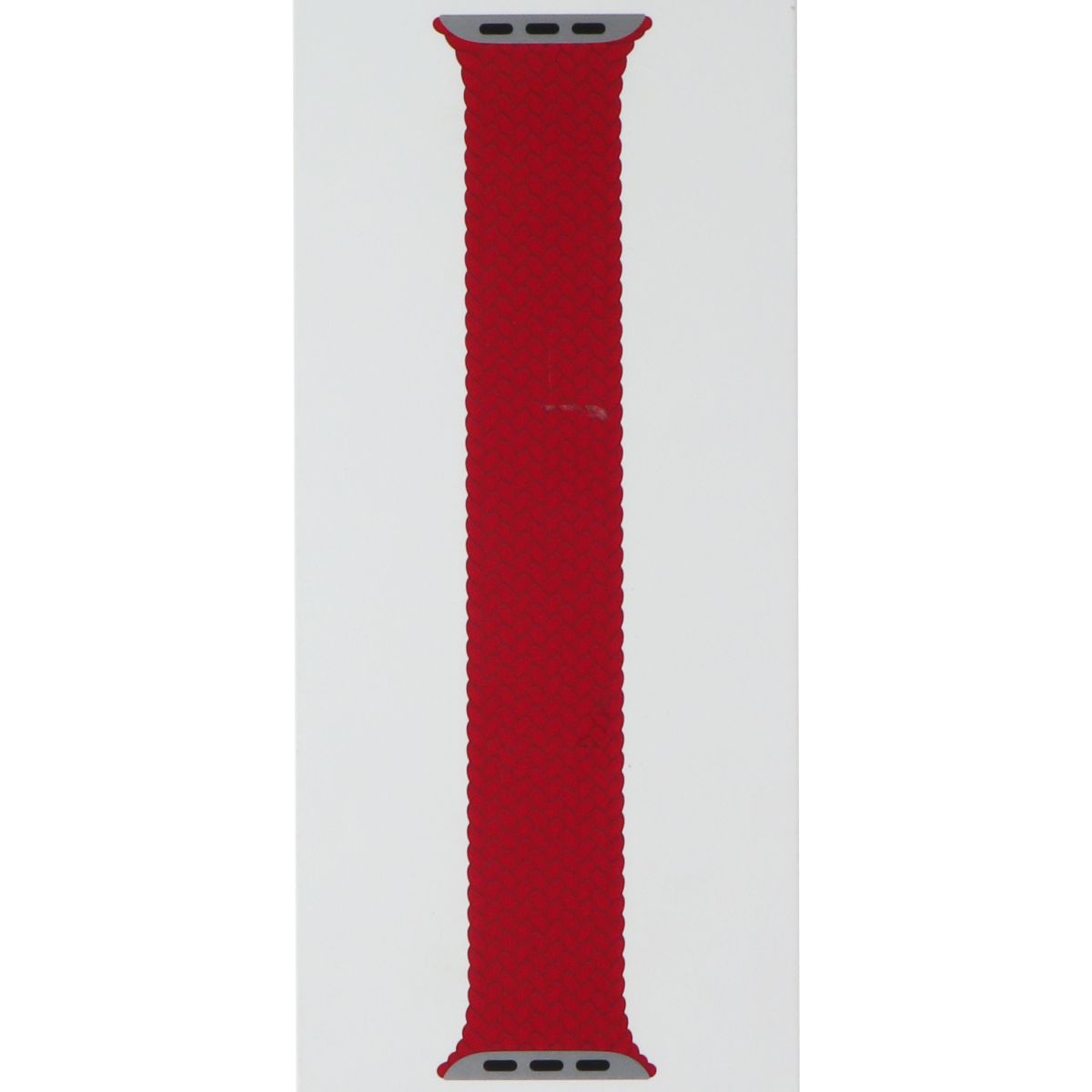 Apple 41mm Braided Solo Loop for Apple Watch 42/41/40mm - (PRODUCT)Red / Size 2 Smart Watch Accessories - Watch Bands Apple - Simple Cell Bulk Wholesale Pricing - USA Seller