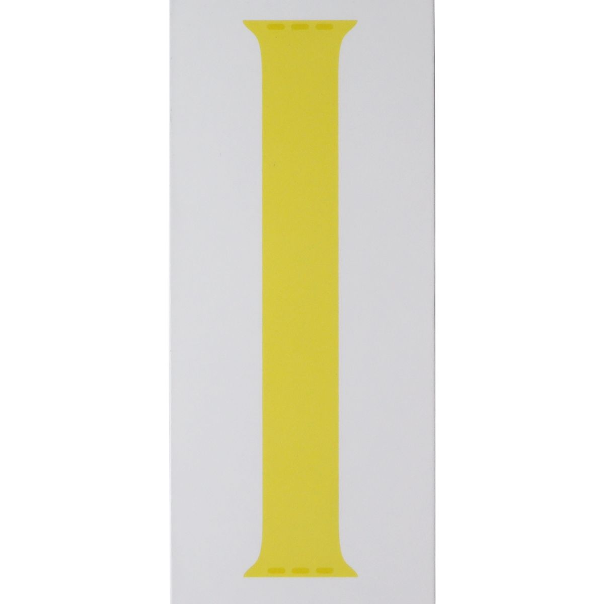 Apple 45mm Solo Loop for Apple Watch 49/46/45/44mm - Canary Yellow / Size 4 Smart Watch Accessories - Watch Bands Apple - Simple Cell Bulk Wholesale Pricing - USA Seller