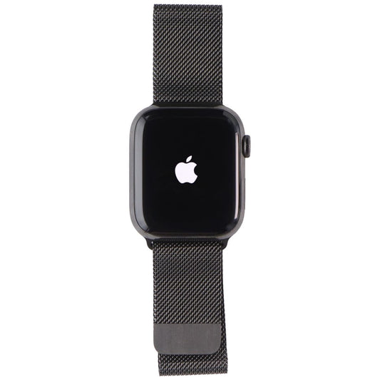 Apple Watch Series 8 (45mm) (A2774) GPS + LTE - Graphite SS/SS Milanese Loop Smart Watches Apple - Simple Cell Bulk Wholesale Pricing - USA Seller