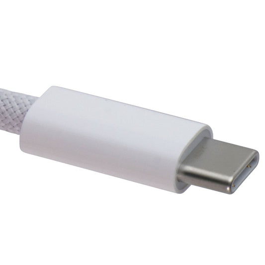 Apple Official Braided 240W (2-Meter) USB-C to USB-C Cable - White (A2794) Cell Phone - Cables & Adapters Apple - Simple Cell Bulk Wholesale Pricing - USA Seller