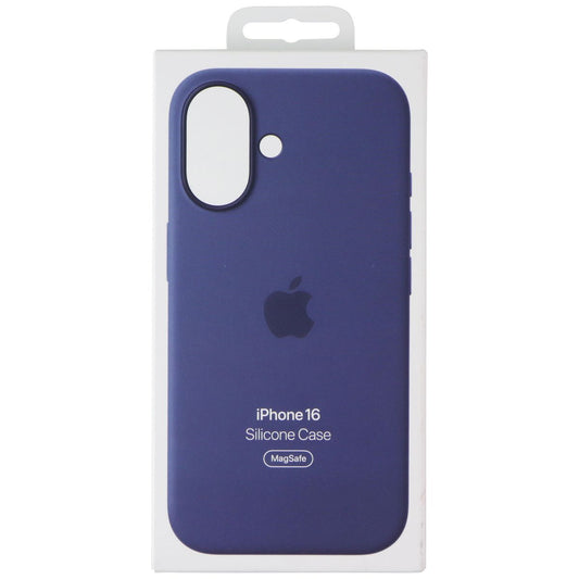 Apple Official Silicone Case for MagSafe for Apple iPhone 16 - Denim Cell Phone - Cases, Covers & Skins Apple - Simple Cell Bulk Wholesale Pricing - USA Seller
