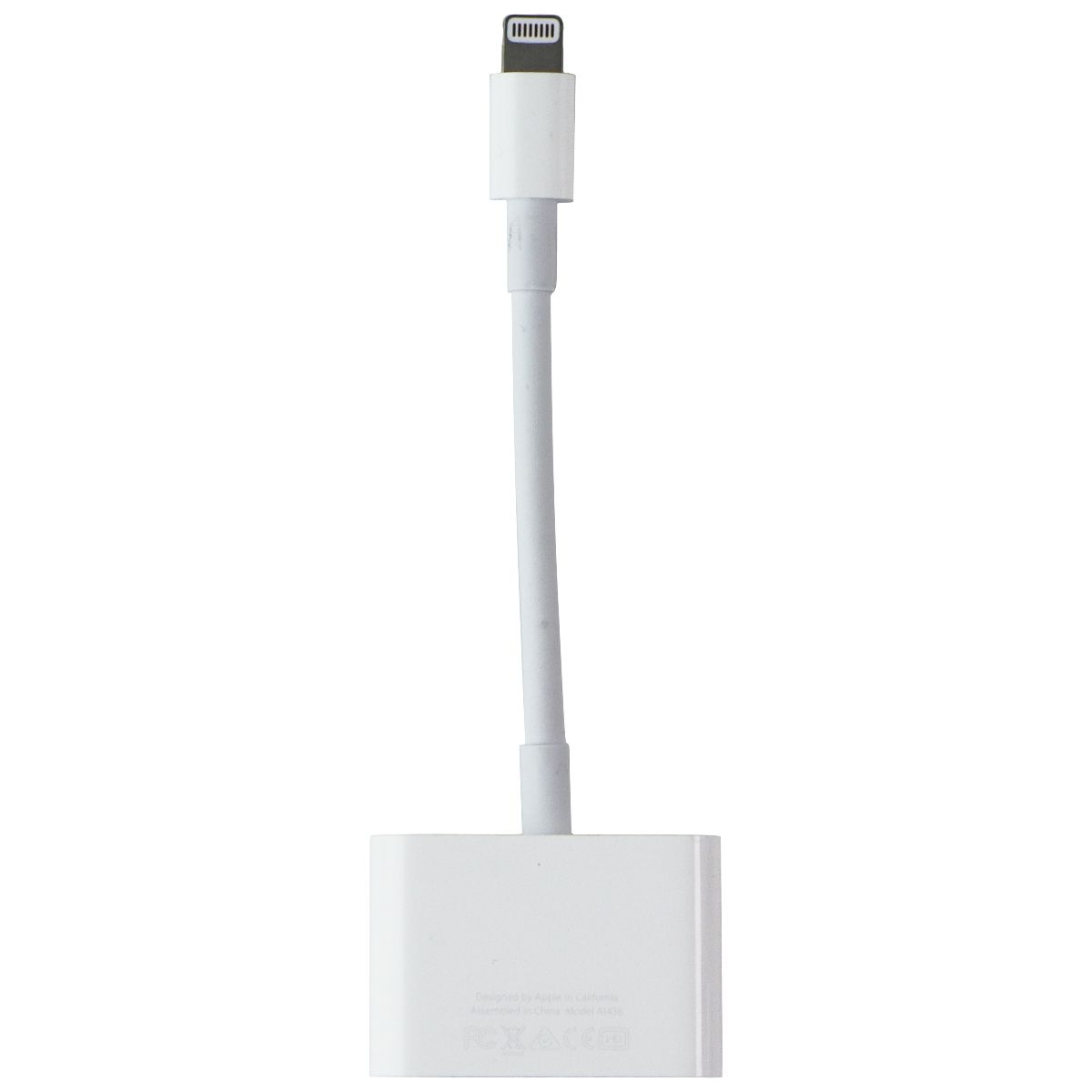 Apple 8-Pin Digital AV Adapter with HDMI for iPhone/iPad/iPod - White MD826AM/A iPad/Tablet Accessories - A/V Cables & Adapters Apple - Simple Cell Bulk Wholesale Pricing - USA Seller