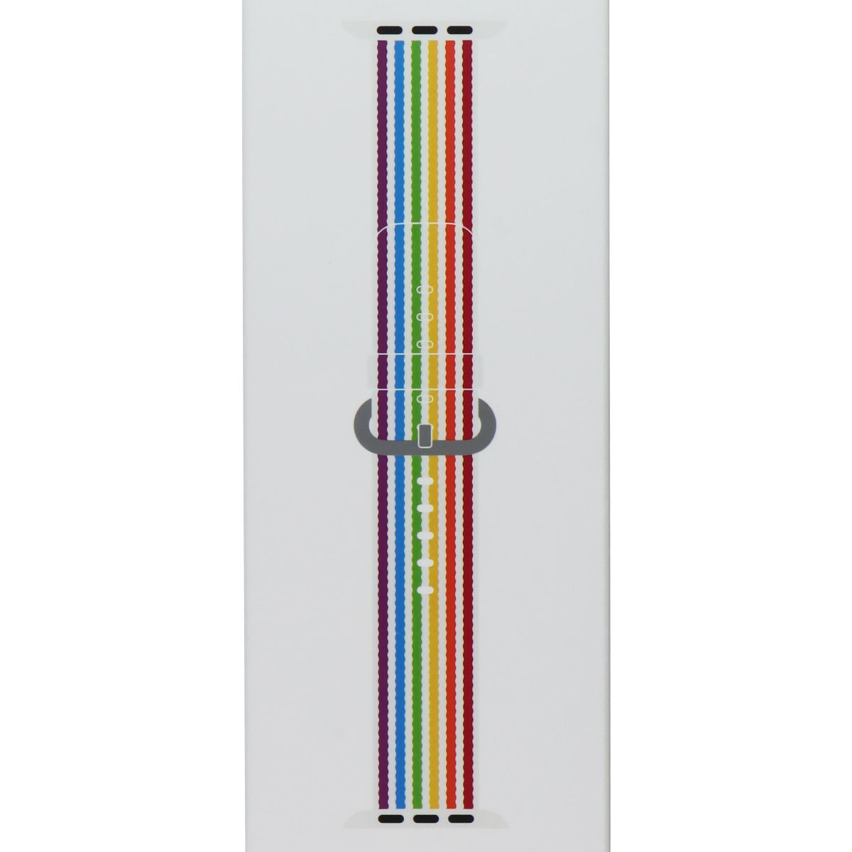 Apple 38mm Woven Nylon Band for Apple Watch 41/40/38mm - Pride Edition Smart Watch Accessories - Watch Bands Apple - Simple Cell Bulk Wholesale Pricing - USA Seller