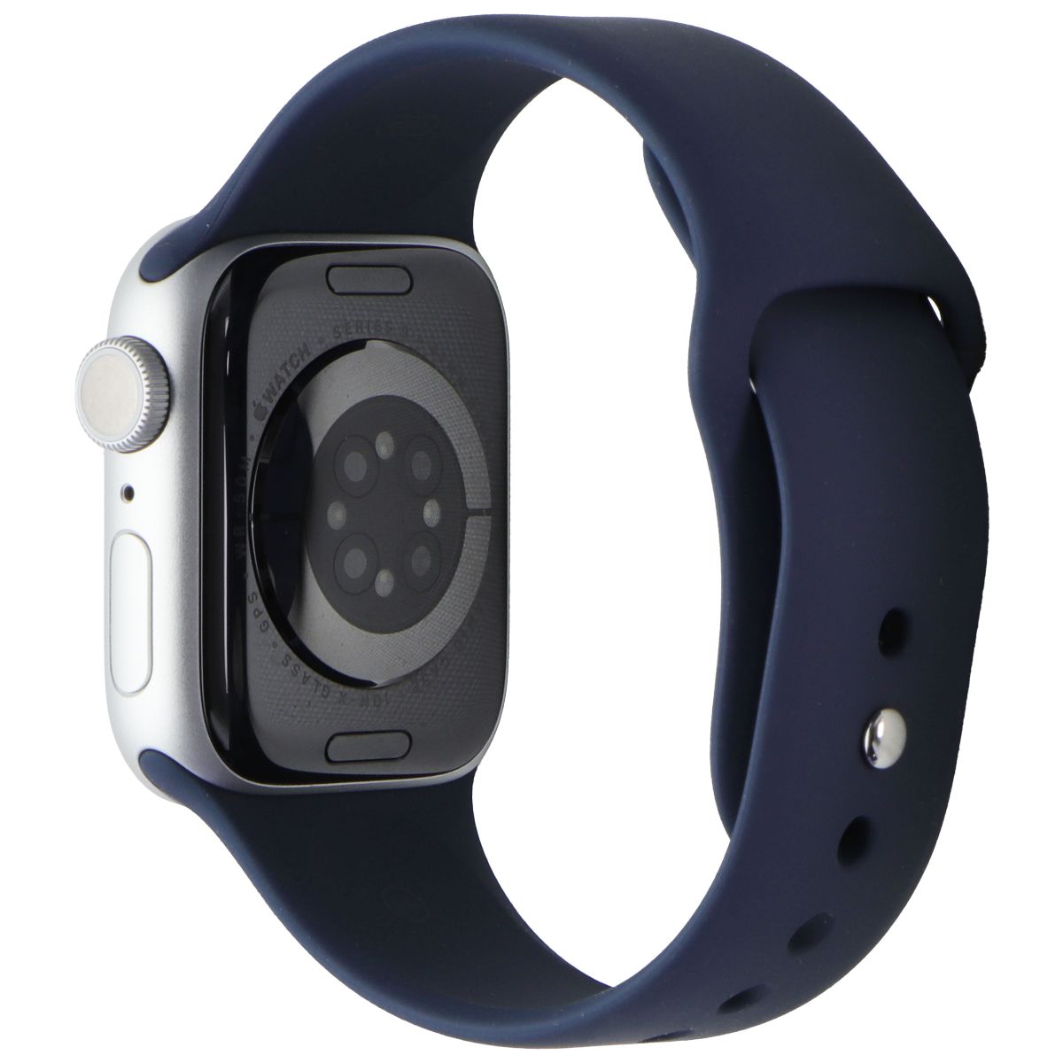 Apple Watch Series 9 (GPS Only) A2978 41mm Silver Aluminum / Blue Sport Band S/M Smart Watches Apple - Simple Cell Bulk Wholesale Pricing - USA Seller