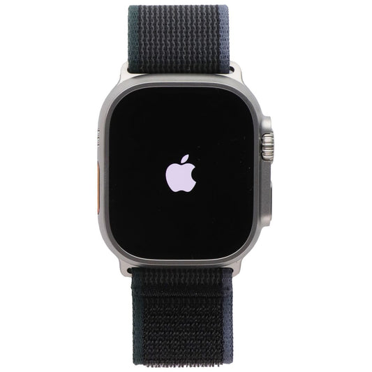 Apple Watch Ultra 2 49mm (GPS + LTE) A2986 - Titanium/Blue Black Trail Loop S/M Smart Watches Apple - Simple Cell Bulk Wholesale Pricing - USA Seller