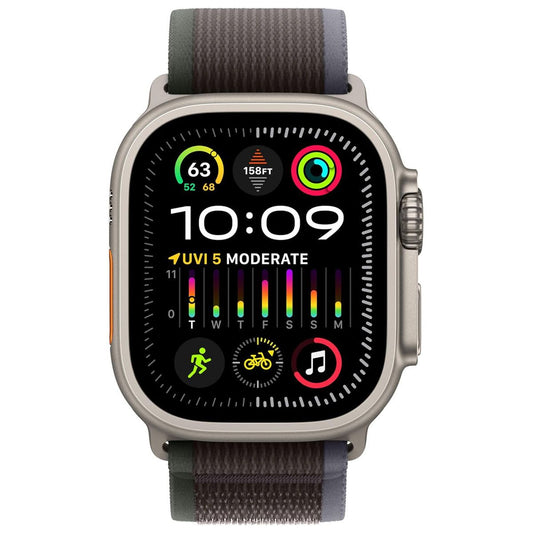 Apple Watch Ultra 2 49mm (GPS + LTE) A2986 - Titanium/Blue Black Trail Loop S/M