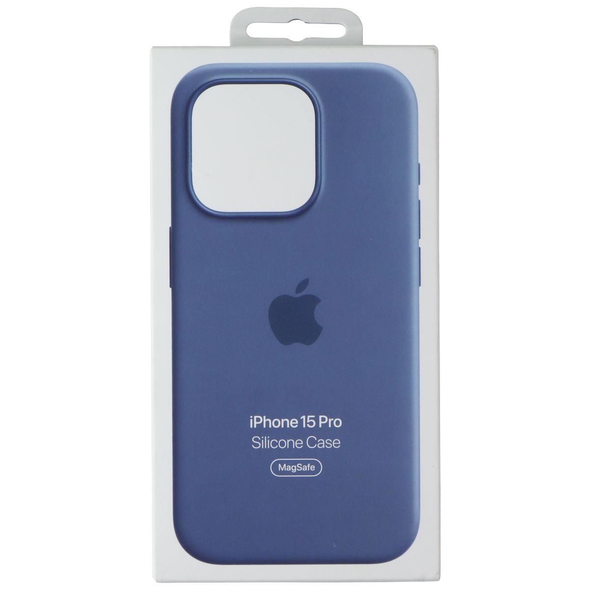 Apple Official Silicone Case for MagSafe for iPhone 15 Pro - Winter Blue Cell Phone - Cases, Covers & Skins Apple - Simple Cell Bulk Wholesale Pricing - USA Seller