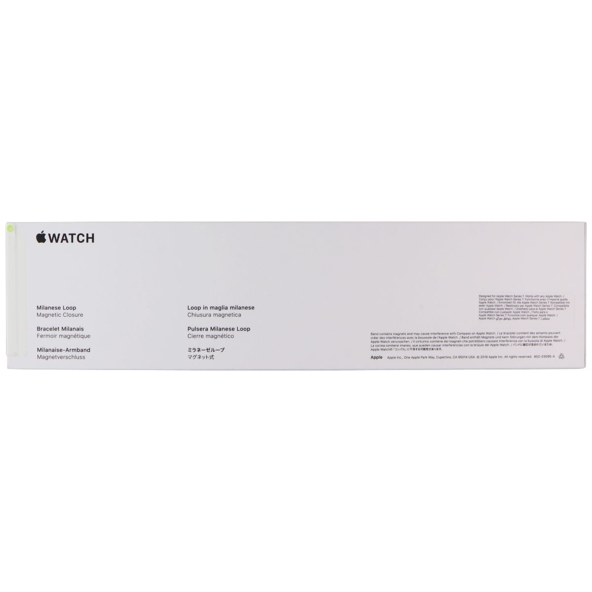 Apple Watch Band - Milanese Loop (41mm) - Silver Stainless Steel Smart Watch Accessories - Watch Bands Apple - Simple Cell Bulk Wholesale Pricing - USA Seller