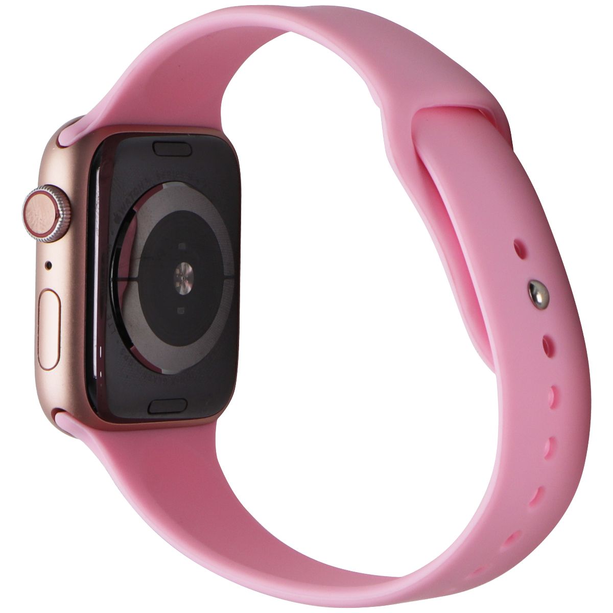 Apple Watch Series 5 (44mm) A2095 (GPS + LTE) - Gold Aluminum/Pink Sport Band Smart Watches Apple - Simple Cell Bulk Wholesale Pricing - USA Seller