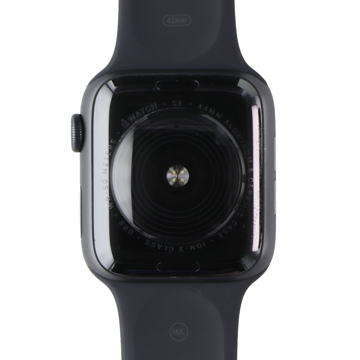 Apple Watch SE (1st Gen) Smartwatch (A2352) GPS - Space Gray AL/Black SB (44mm) Smart Watches Apple - Simple Cell Bulk Wholesale Pricing - USA Seller