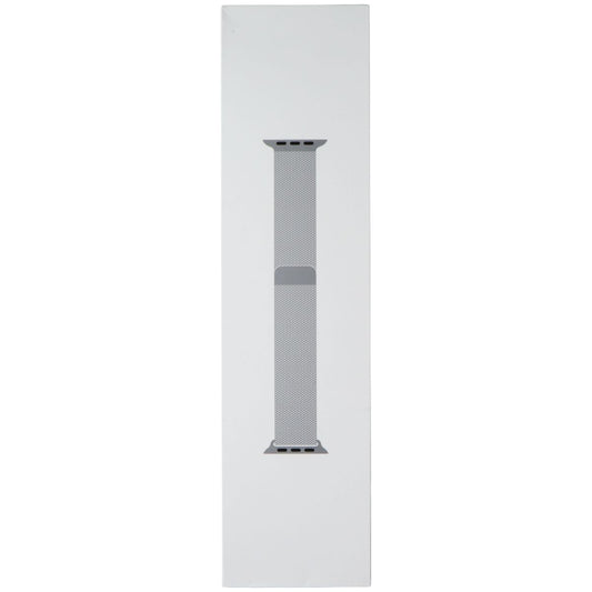 Apple Official Stainless Steel Milanese Loop for Apple Watches - 45mm/Silver Smart Watch Accessories - Watch Bands Apple - Simple Cell Bulk Wholesale Pricing - USA Seller