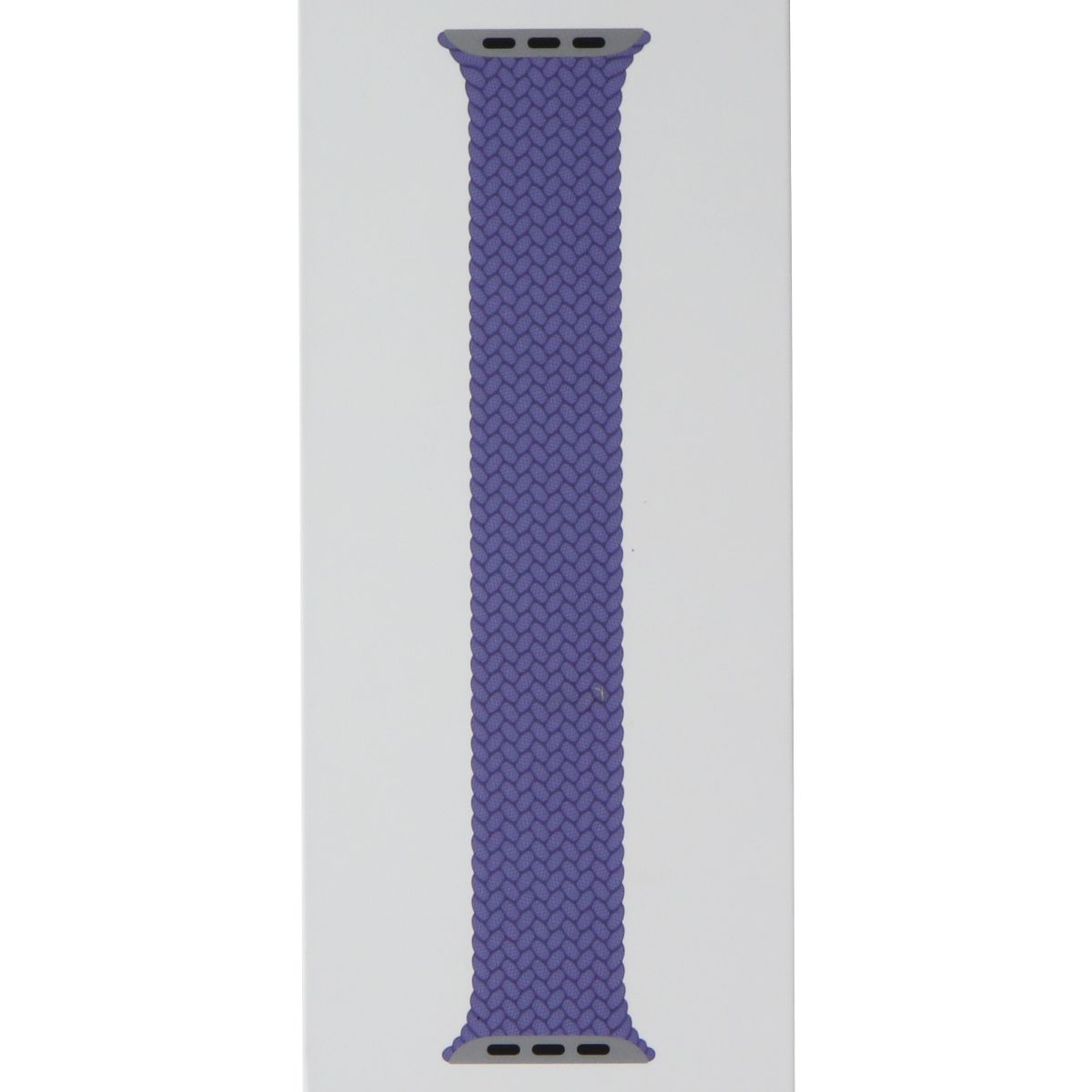 Apple 45mm Braided Solo Loop for Apple Watch 49/46/45/44mm - Lavender / Size 7 Smart Watch Accessories - Watch Bands Apple - Simple Cell Bulk Wholesale Pricing - USA Seller