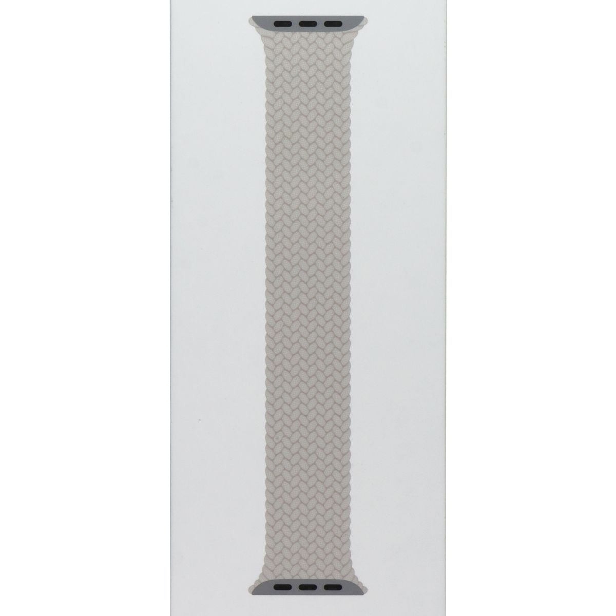 Apple 41mm Braided Solo Loop for Apple Watch 42/41/40mm - Starlight / Size 4 Smart Watch Accessories - Watch Bands Apple - Simple Cell Bulk Wholesale Pricing - USA Seller