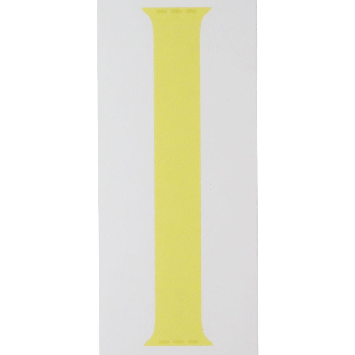Apple (41mm) Solo Loop for Apple Watch 42/41/40mm - Lemon Zest / Size 8 Smart Watch Accessories - Watch Bands Apple - Simple Cell Bulk Wholesale Pricing - USA Seller