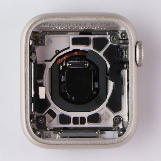 Repair Part OEM Apple Watch SE 2 (40mm) WiFi Frame with Backglass - Starlight Fitness Technology - Fit Tech Parts & Accessories Apple - Simple Cell Bulk Wholesale Pricing - USA Seller