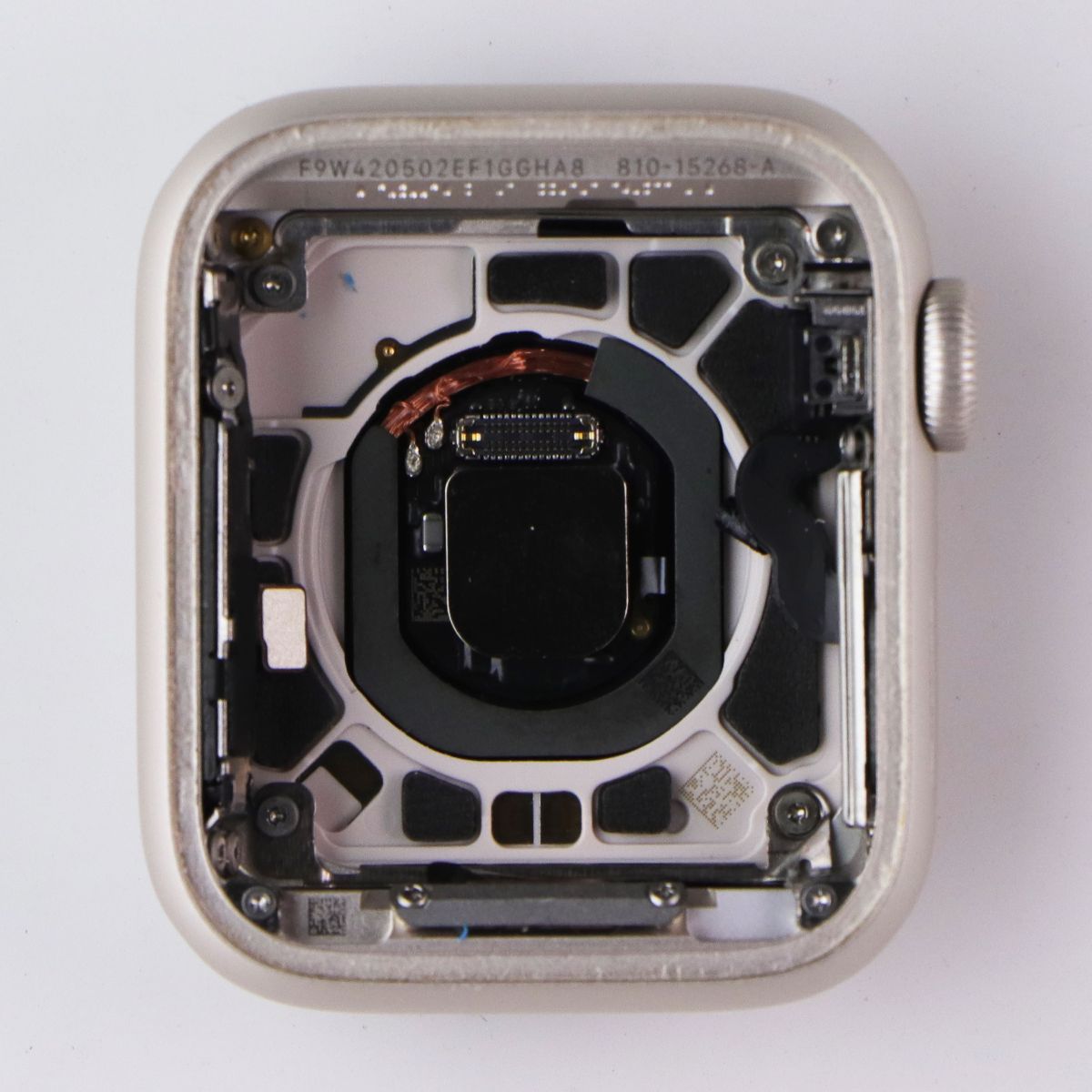 Repair Part OEM Apple Watch SE 2 (40mm) WiFi Frame with Backglass - Starlight Smart Watches Apple - Simple Cell Bulk Wholesale Pricing - USA Seller