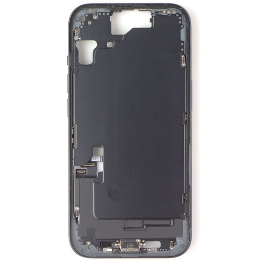 Repair Part - OEM Pull Housing Frame w/Small Parts from Apple iPhone 15 - Black Cell Phone - Replacement Parts & Tools Apple - Simple Cell Bulk Wholesale Pricing - USA Seller