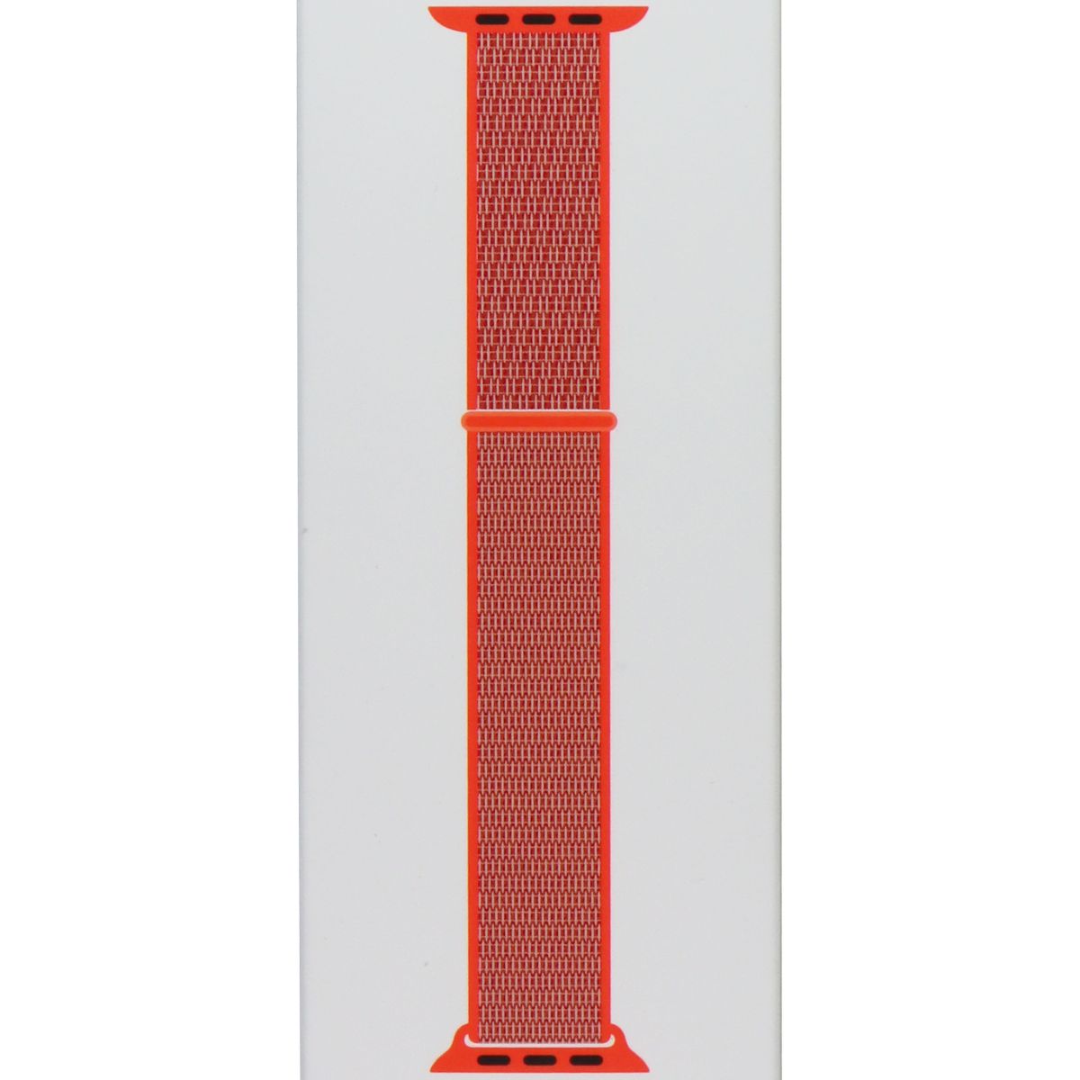 Apple 38mm Sport Loop for Apple Watch 41/40/38mm - Spicy Orange (MQW12ZM/A) Smart Watch Accessories - Watch Bands Apple - Simple Cell Bulk Wholesale Pricing - USA Seller