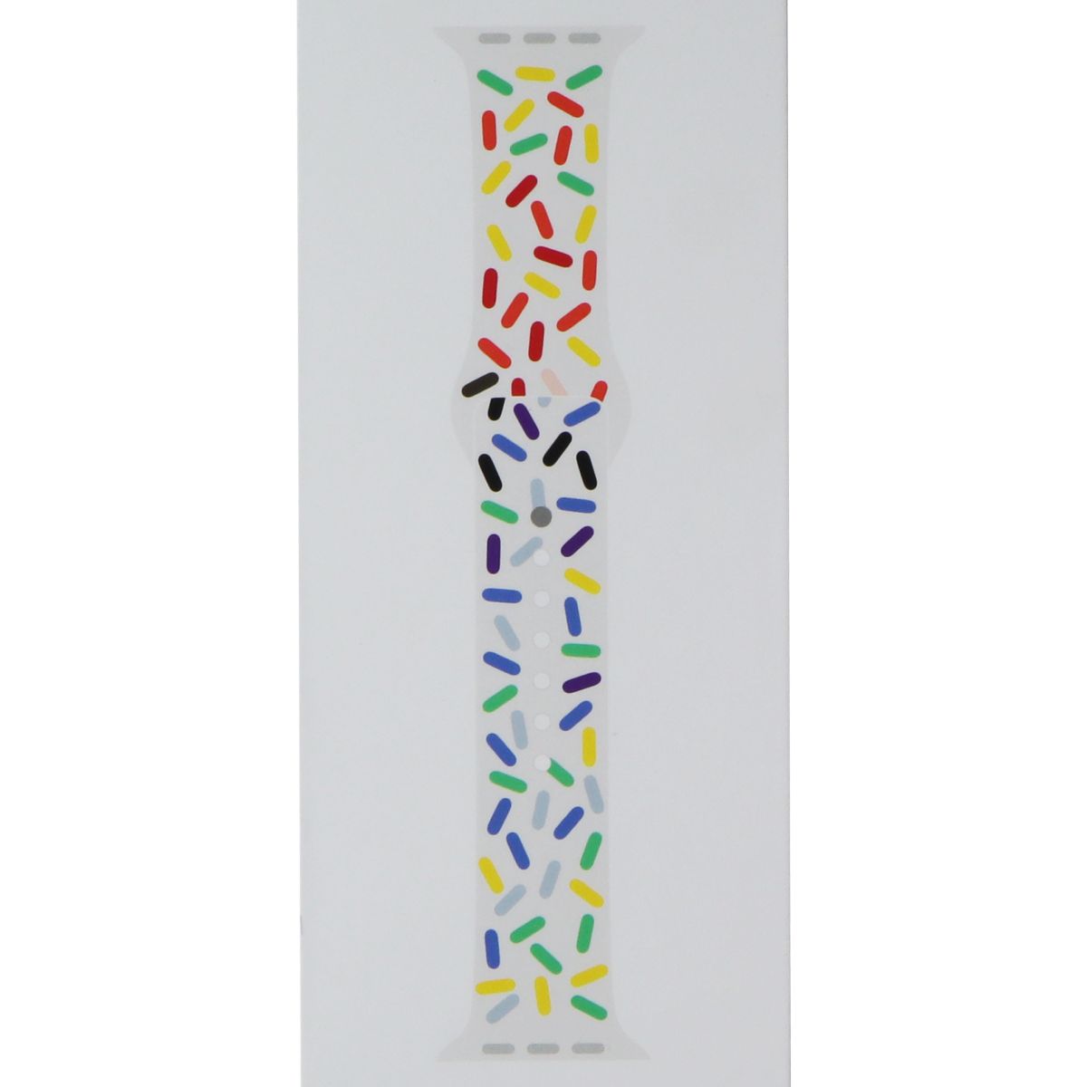 Apple (41mm) Sport Band for Apple Watch 42/41/40/38mm - Pride Edition - S/M Smart Watch Accessories - Watch Bands Apple - Simple Cell Bulk Wholesale Pricing - USA Seller