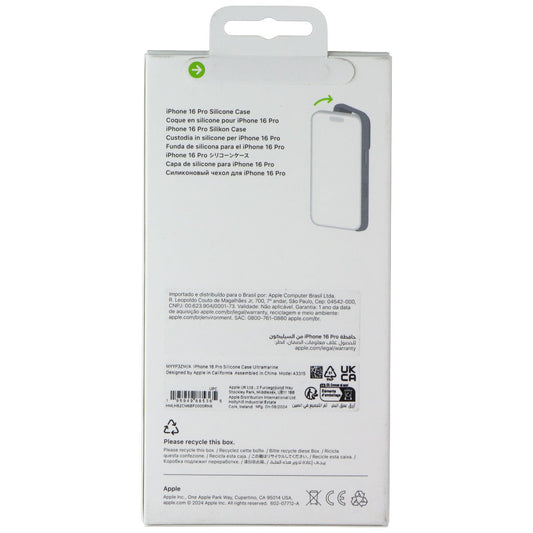 Apple Official Silicone Case for MagSafe for iPhone 16 Pro - Ultramarine Cell Phone - Cases, Covers & Skins Apple - Simple Cell Bulk Wholesale Pricing - USA Seller